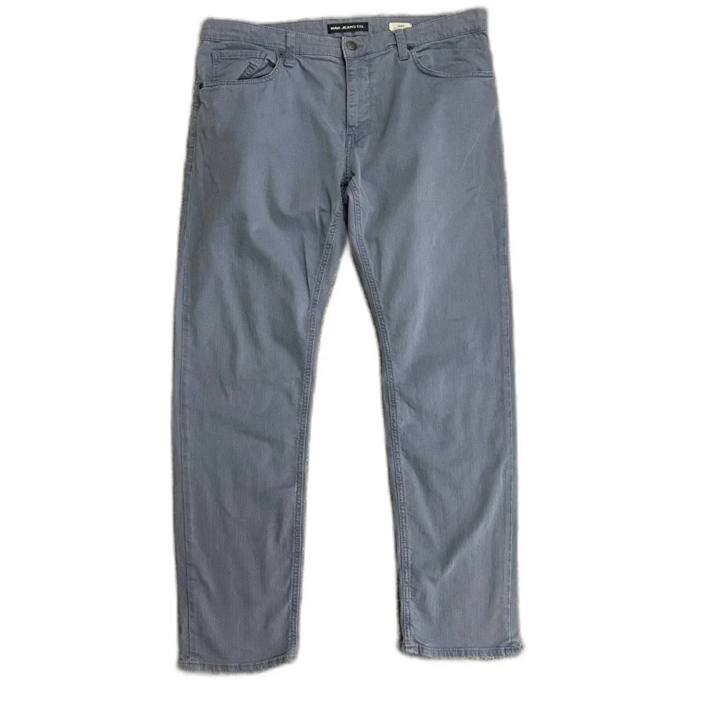 Mavi Men's Jake Medium Blue Stretch Twill Slim Fit Jean Style Pants Size 38/31